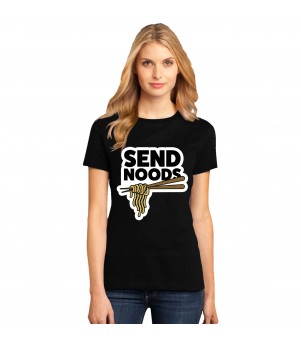 Tricou dama negru - Send noods