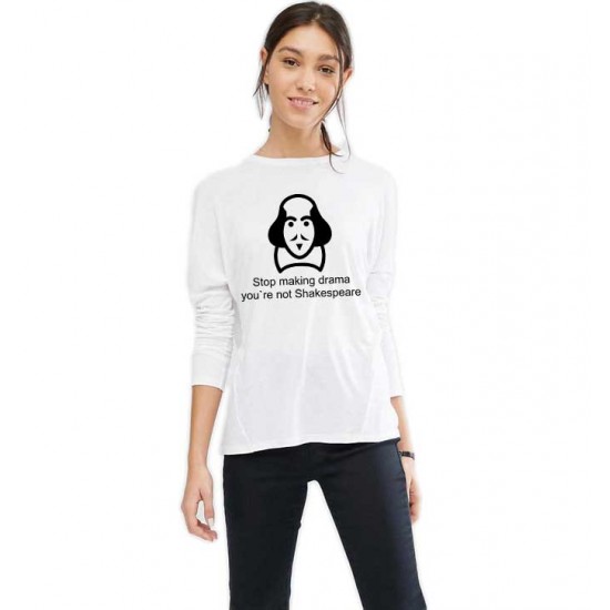 Bluza dama alba - Shakespeare Drama Bluza dama alba - Shakespeare Drama