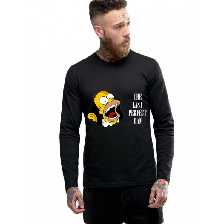 Bluza barbati neagra - Simpson