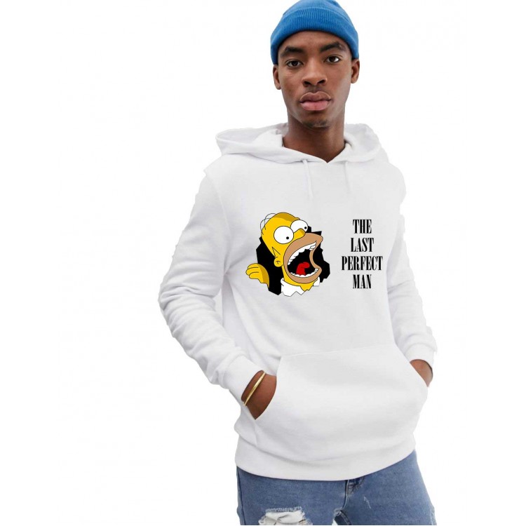 Hanorac Barbati Alb - Simpson Hanorac Barbati Alb - Simpson