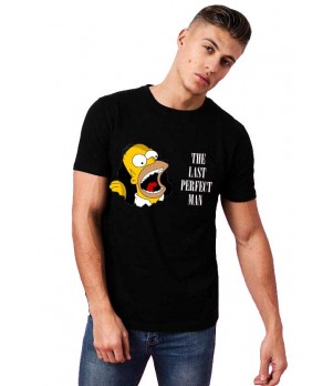 Tricou barbati negru - Simpson