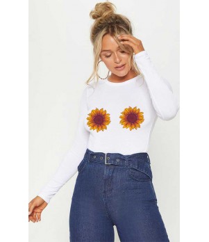 Bluza dama alba - Sunflower