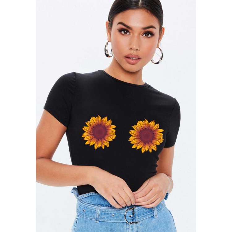 Tricou dama negru - Sunflower Tricou dama negru - Sunflower