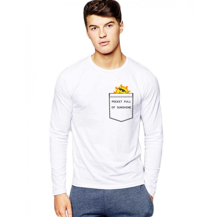 Bluza barbati alba - Sunshine Bluza barbati alba - Sunshine