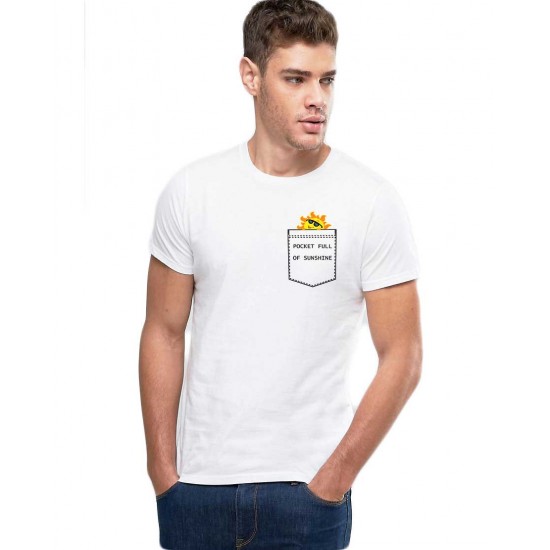 Tricou barbati alb - Sunshine Tricou barbati alb - Sunshine