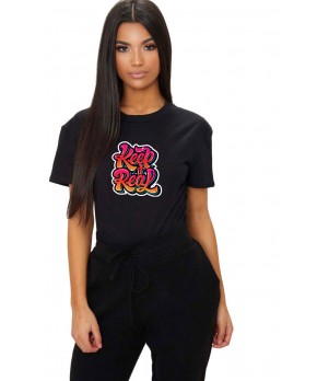 Tricou dama negru - Keep it real