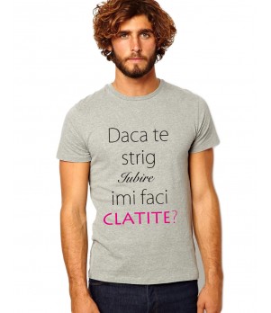 Tricou gri barbati, Iubire