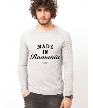 Bluza gri, barbati, Made in Romania