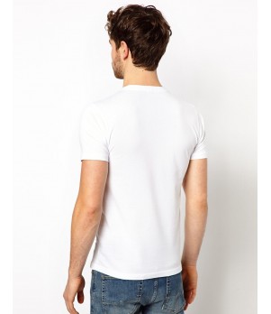 Tricou Sit With Us - Alb