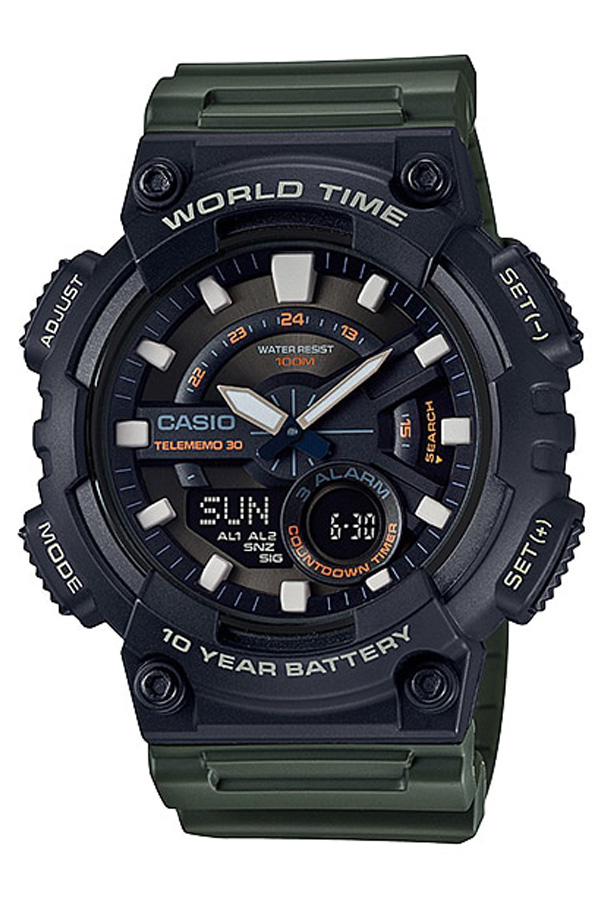 Ceas Barbati, Casio, Collection AEQ AEQ-110W-3A