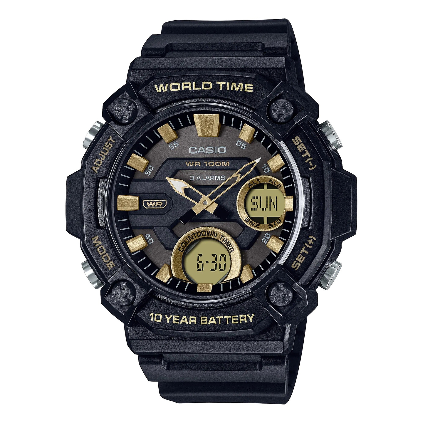 Ceas Barbati, Casio, Collection AEQ AEQ-120W-9A