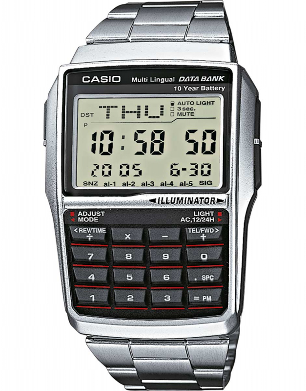 Ceas Casio, Vintage Edgy Calculator DBC-32D-1AES
