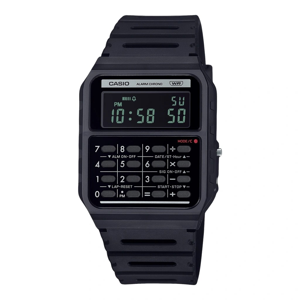 Ceas Casio, Vintage Edgy Calculator CA-53WB-1BEF