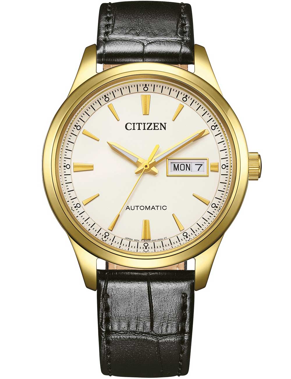 Ceas Barbati, Citizen, Mechanical Day-Date NY4059-09AE