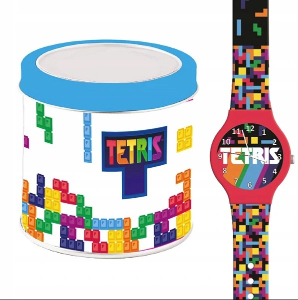 Ceas Copii, TETRIS, KID WATCH- Tin Box 504044