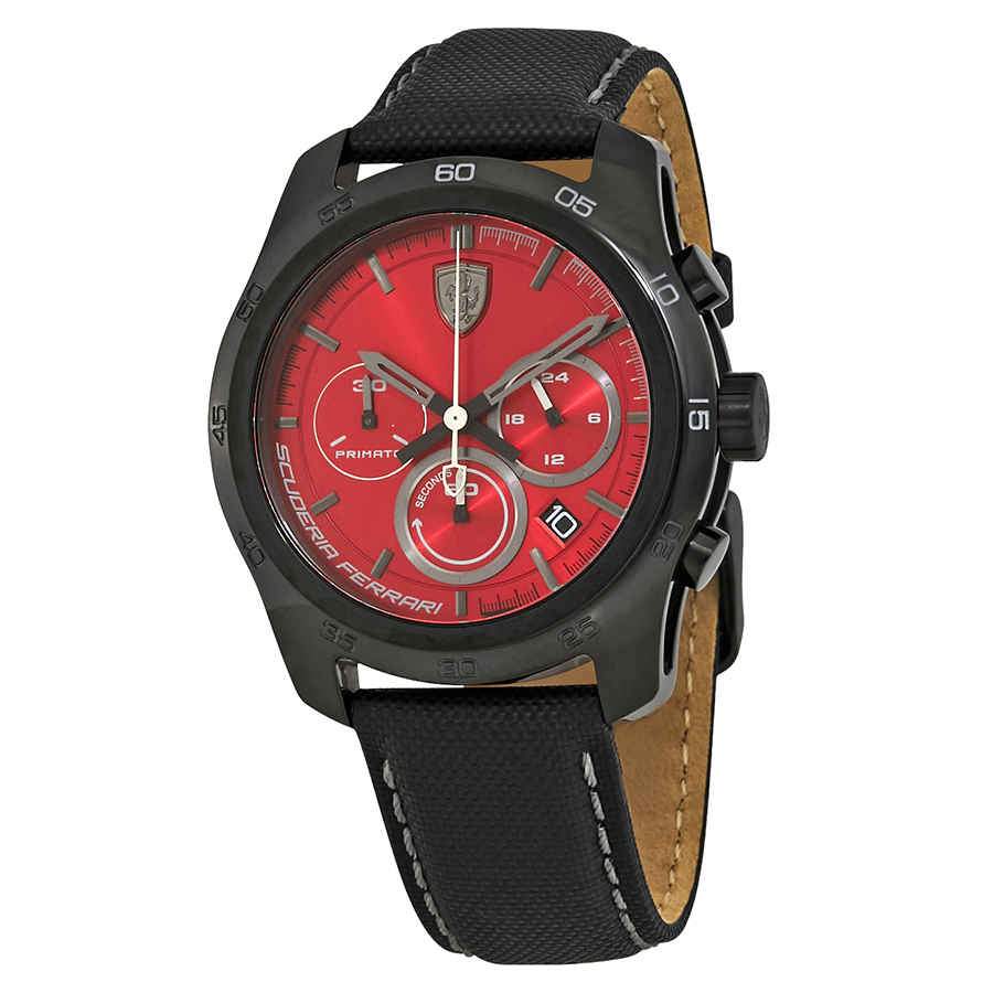 Ceas Barbati, Scuderia Ferrari Watches, Model PRIMATO 830447, Negru