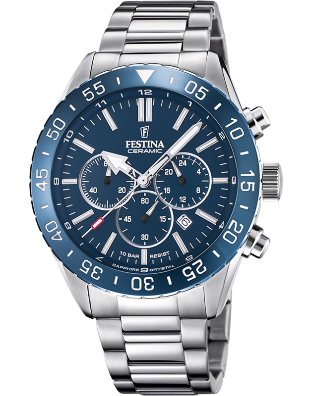 Ceas Barbati, Festina, Ceramic Chrono F20575/2