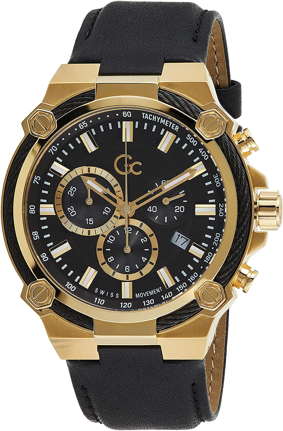 Ceas Barbati, Gc - Guess Collection, CableForce Y24011G2MF