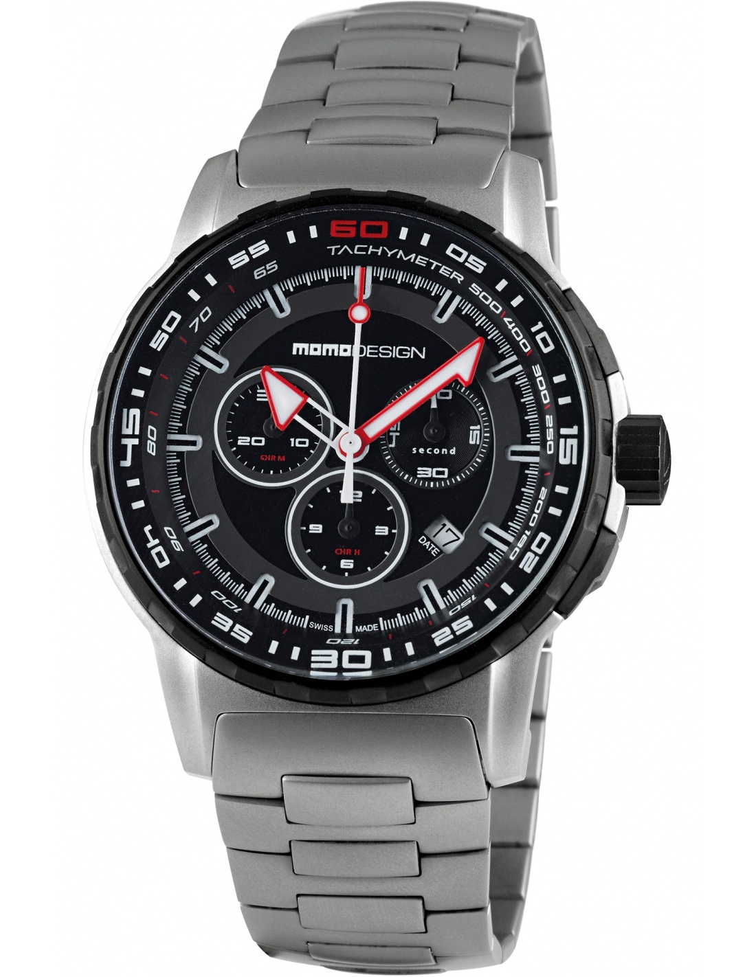 Ceas Barbati MOMO DESIGN Model PILOT PRO CHRONO QUARZO MD2164SS-10