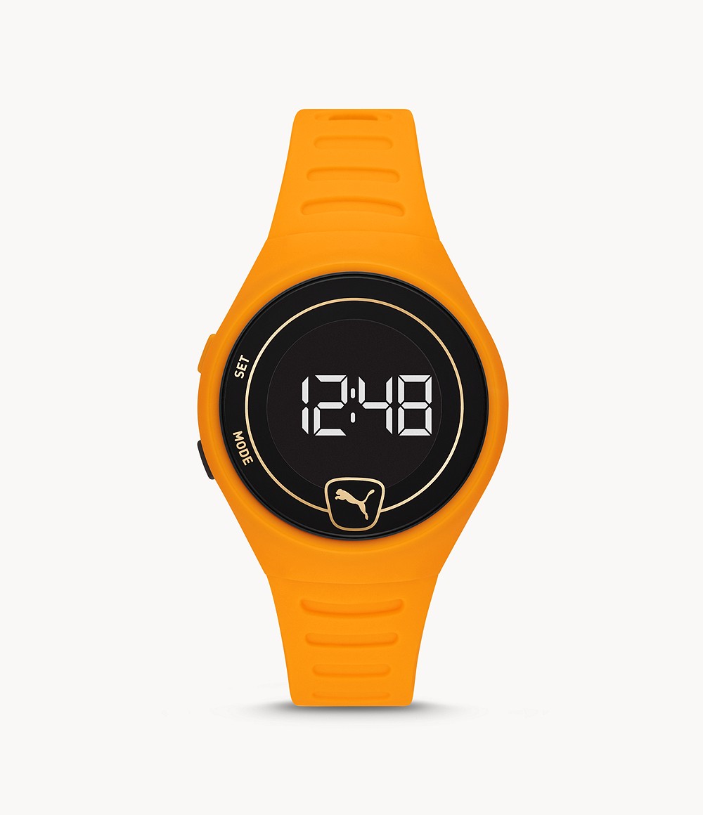Ceas PUMA PUMA Forever Faster LCD Orange P5045