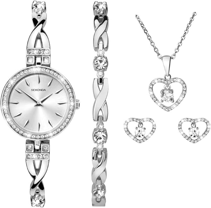 Ceas Barbati, Sekonda, Classic S-2803G.76, Set cu Pandantiv, bratara si cercei