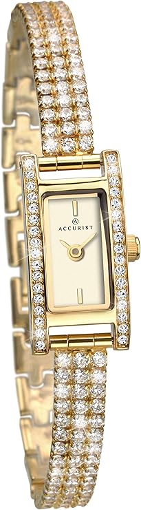 Ceas Barbati, Accurist, Contemporary A-8066G.02, Set cu Pandantiv