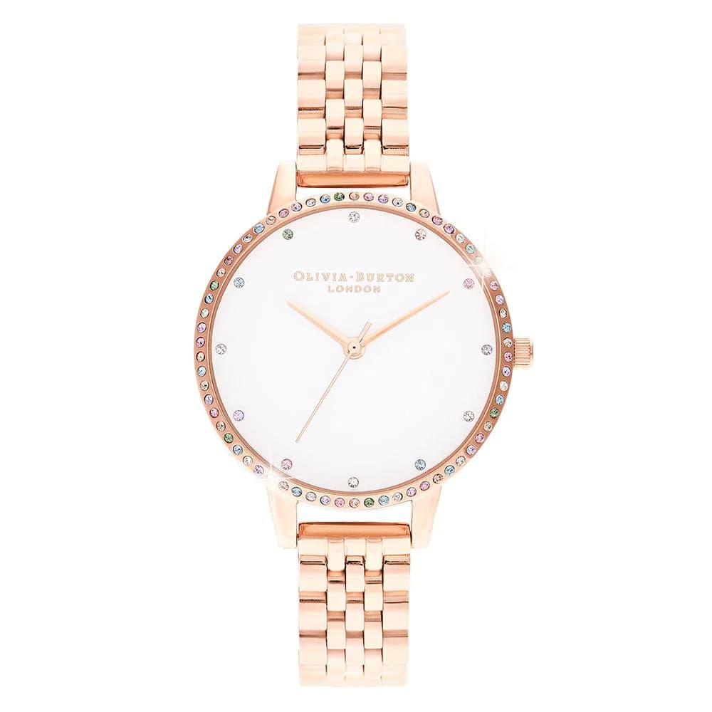 Ceas Dama, Olivia Burton, Rainbow Bezel OB16RB21
