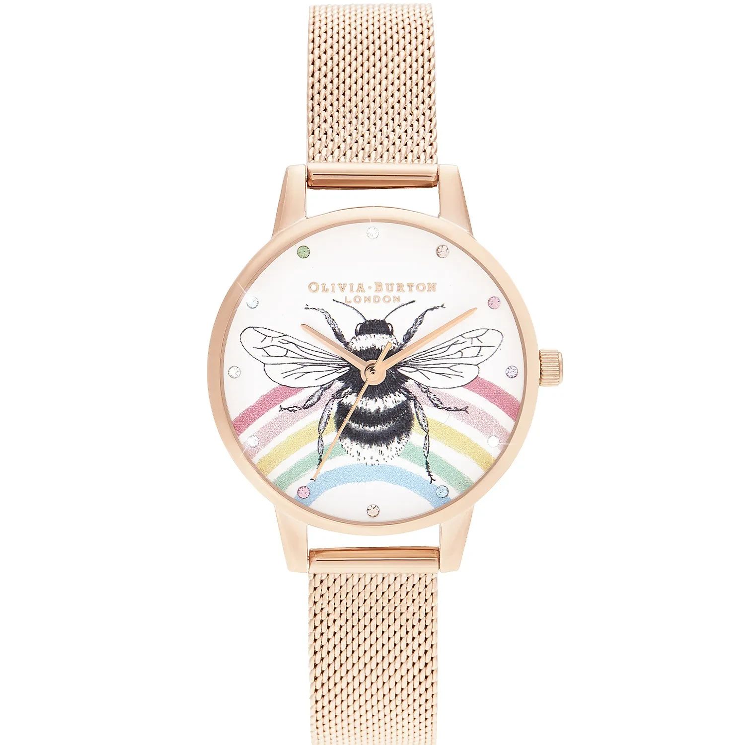 Ceas Dama, Olivia Burton, Illustrated Animals OB16WL90
