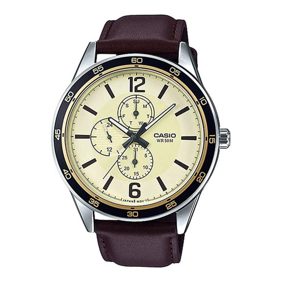 Ceas Barbati CASIO Model DAY DATE 24H MTP-E319L-9B