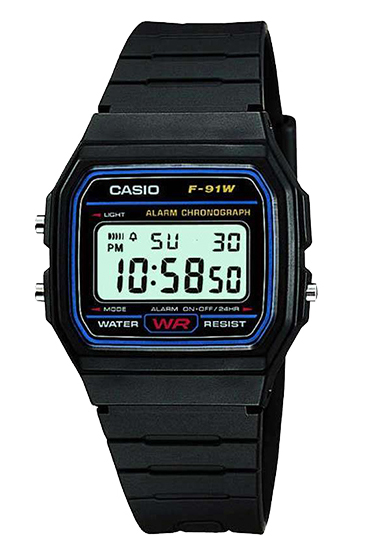 Ceas Casio, Collection F F-91W-1YER