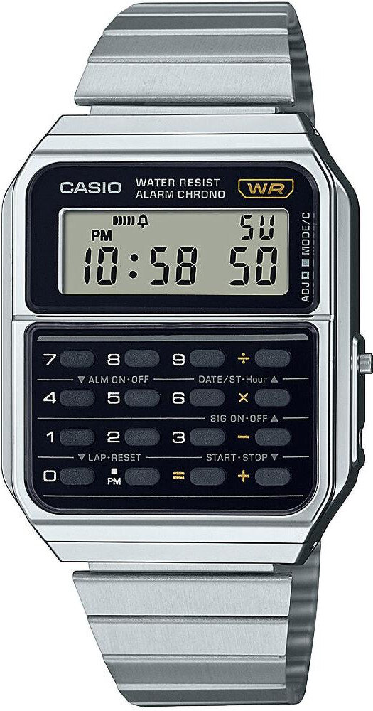 Ceas Casio, Vintage Edgy Calculator CA-500WE-1AEF
