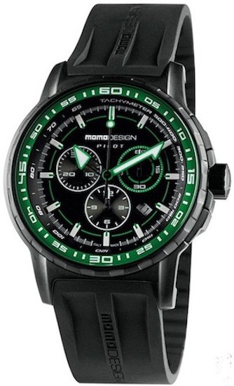 Ceas Barbati MOMO DESIGN Model PILOT PRO CHRONO QUARZO MD2164BK-31