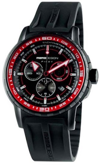 Ceas Barbati MOMO DESIGN Model PILOT PRO CHRONO QUARZO MD2164BK-41