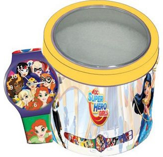 Ceas Junior SUPER HERO GIRLS - Tin Box 504919
