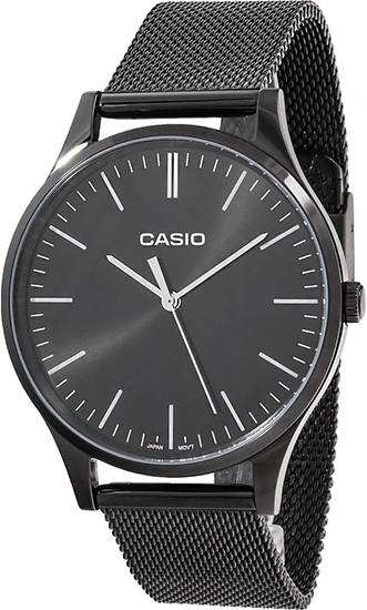Ceas CASIO CLASSIC BLACK MESH BLACK New! LTP-E140B-1A