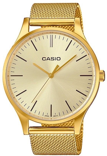 Ceas CASIO CLASSIC GOLD MESH GOLD  New! LTP-E140G-9A
