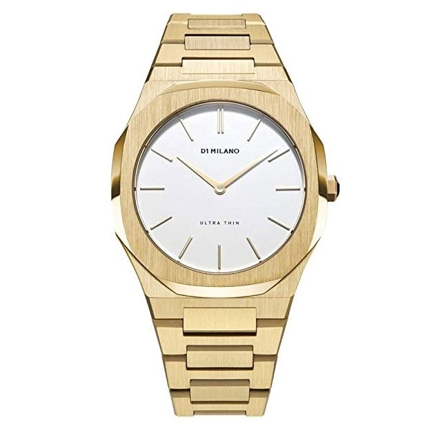 Ceas Dama, D1 MILANO ULTRA THIN BRACELET GOLD/EGGSHELL D1-UTBL03