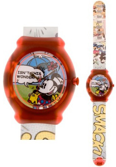 Ceas Junior DISNEY SNAP MICKEY MOUSE - KID CLIP WATCH SNP0014