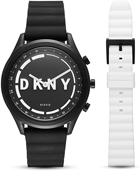 Ceas Dama, DKNY Smartwatch Minute, Pachet cu extra curea NYT6105