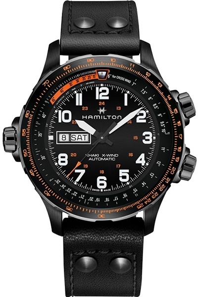 Ceas Barbati, Hamilton, Khaki Aviation X-Wind H77785733-BX43VYK45
