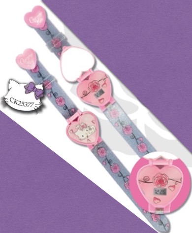 Ceas Junior HELLO CHARMY KITTY KID FLIP TOP WATCH CK25377