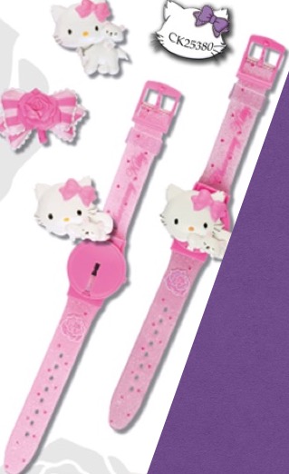 Ceas Junior HELLO CHARMY KITTY KID FLIP TOP WATCH CK25380
