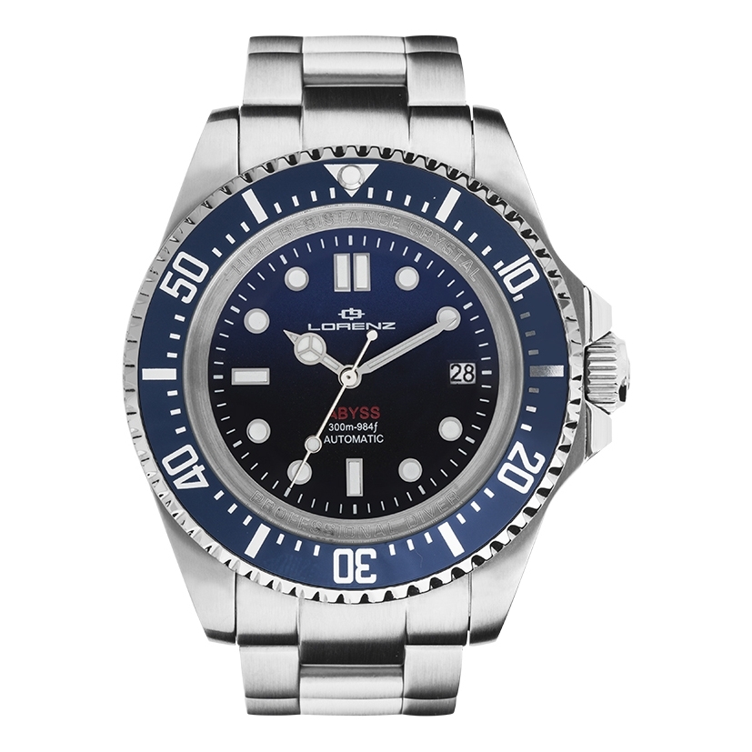 Ceas Barbati, LORENZ ABYSS PROFESSIONAL DIVER - SPECIAL WOOD MADE PACK 030036AA