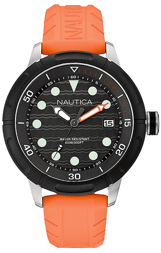 Ceas Barbati NAUTICA WATCH Model A16598G - 3H - DATA - 42mm - WR : 100mt A16598G