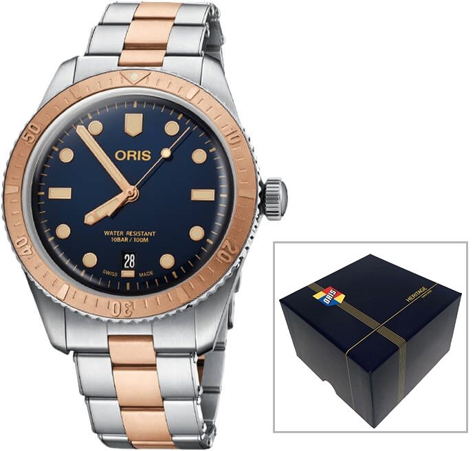 Ceas Barbati, ORIS DIVERS SIXTY-FIVE 01 733 7707 4355-07 8 20 17