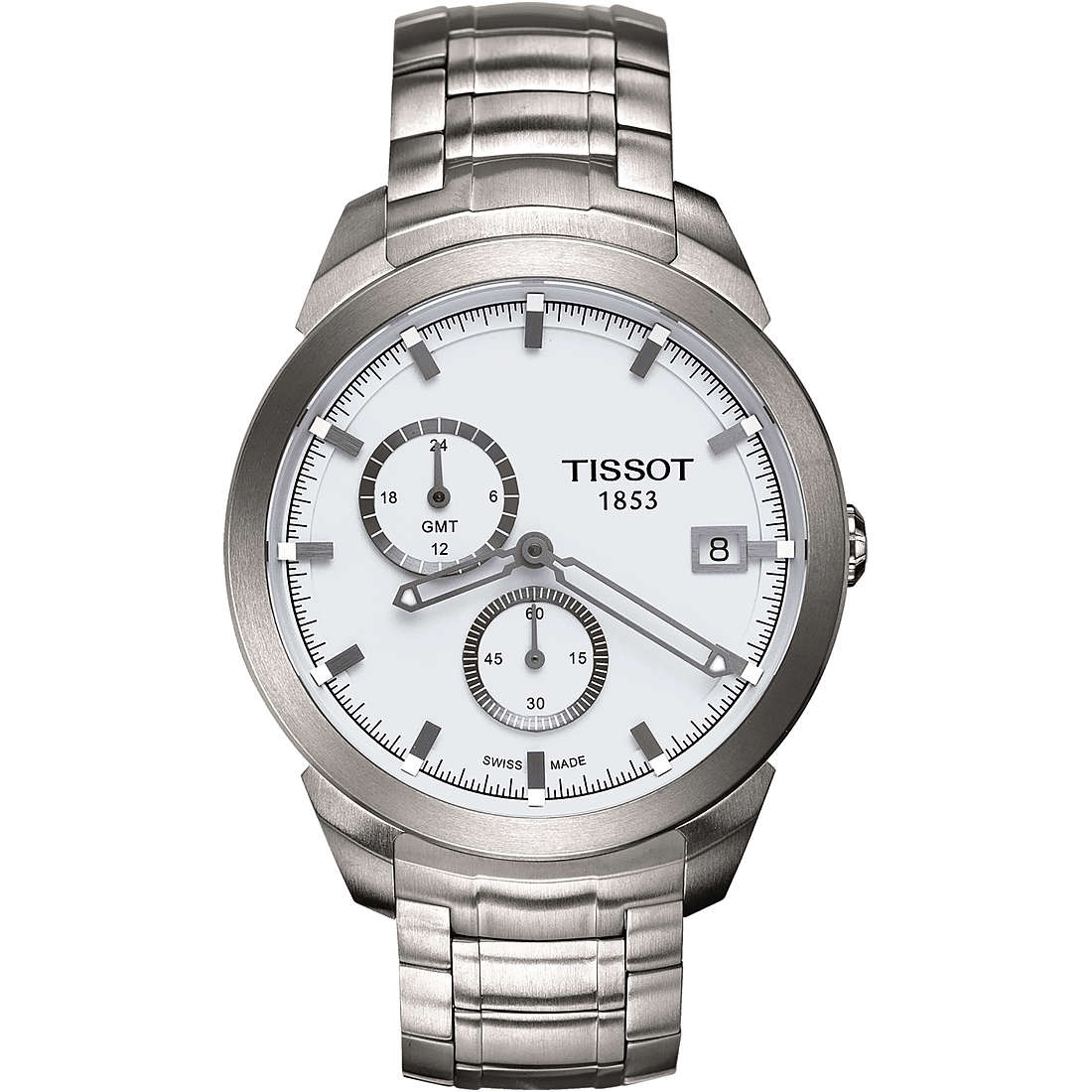 Ceas Barbati, TISSOT TITANIUM GMT T0694394403100