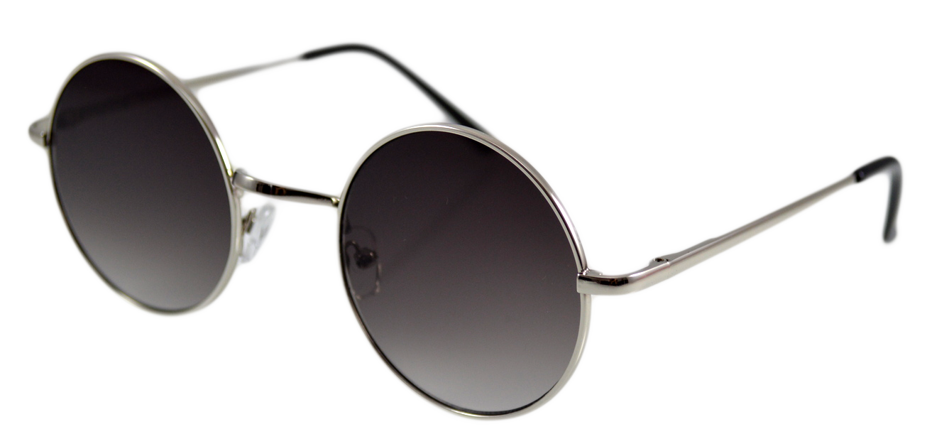 Ochelari de soare John Lennon Mov inchis - Argintiu